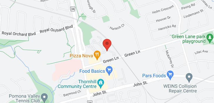 map of #221 -7825 BAYVIEW AVE